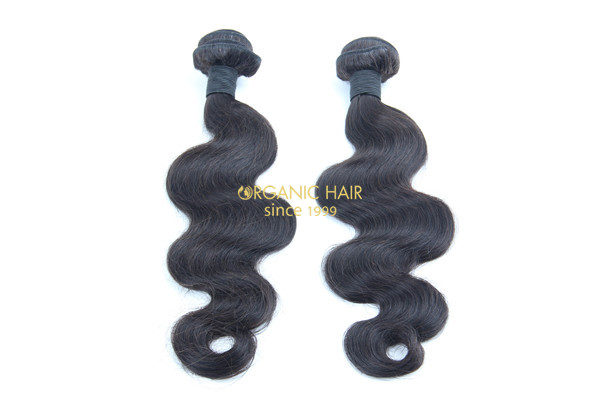 Curly remy human hair extensions
